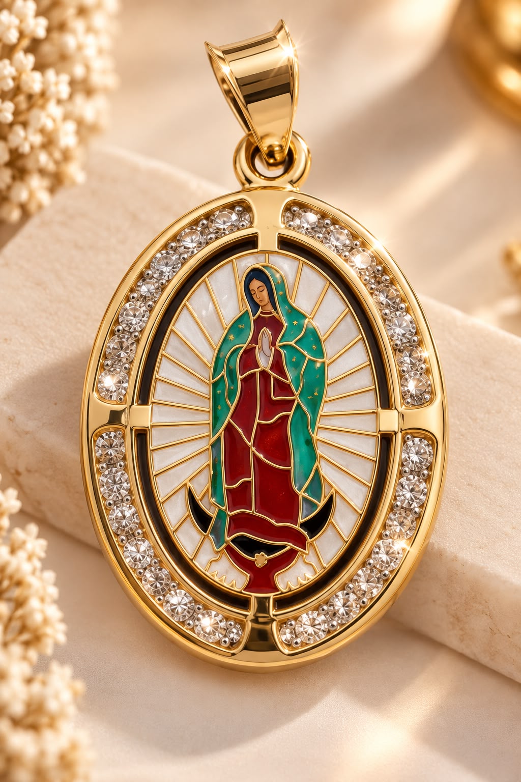 DIJE VIRGEN GUADALUPE 1.7GR 14K